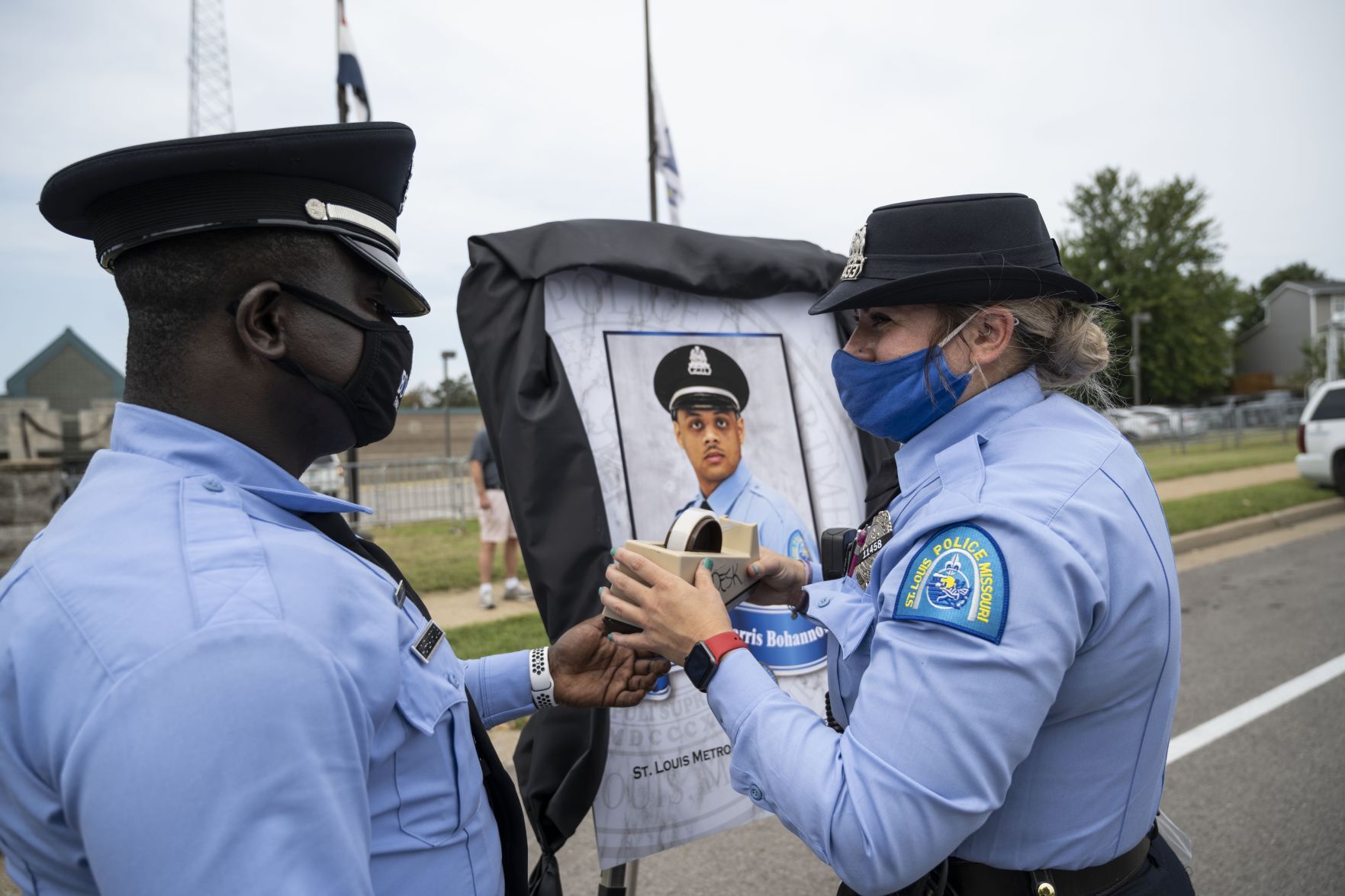Procession for Officer Bohannon
